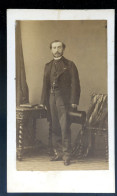 Disdéri Circa 1860/70 Photographie Albuminée - Notable Grande Tenue - Photographe S.M. L' Empereur CDV18B - Anciennes (Av. 1900)