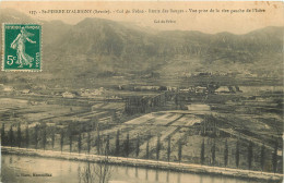  73 - SAINT PIERRE D'ALBIGNY - COL DU FRENE - ROUTE DES BAUGES - VUE PRISE DE LA RIVE GAUCHE DE L'ISERE - Saint Pierre D'Albigny