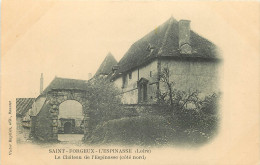  42 - SAINT FORGEUX L'ESPINASSE - Le Château Coté Nord - Autres & Non Classés