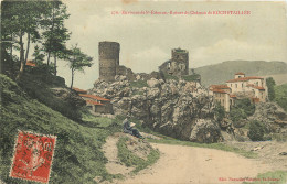  42 - Environs De ST ETIENNE  - Ruines Du Château De ROCHETAILLE - Andere & Zonder Classificatie