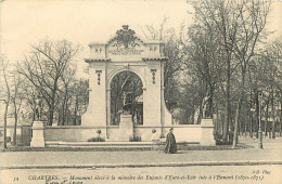  28 - CHARTRES - Monument Elevé à La Mémoire Des Enfants Tué à L'ennemi - Chartres