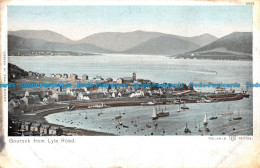 R124662 Gourock From Lyle Road. Reliable - World