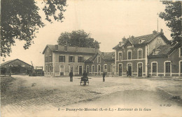  71 - PARAY LE MONIAL - Extérieur De La Gare - Paray Le Monial