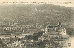  69 - ROCHETAILLE - Le Château, Le Village, La Saône Et Couzon Au Mont D'Or - Other & Unclassified