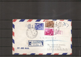 Israel ( Lettre Recommandée Par Avion De 1958 De TelAviv Vers La Grande-Bretagne à Voir) - Storia Postale