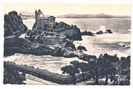 CPSM Dentelée 9 X 14 Pyrénées Atlantiques BIARRITZ Villa Belsa Et Port Vieux - Biarritz