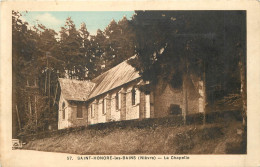  58 - SAINT HONORE LES BAINS - La Chapelle - Autres & Non Classés