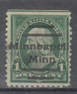 USA Precancel Vorausentwertungen Preo Locals Minnesota, Minneapolis 1998-L-2 E, Perf. Not Perfect - Precancels