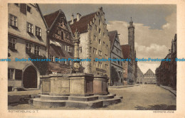 R124945 Rothenburg O. T. Herrengasse - Monde