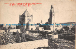 R124002 Jerusalem. St. Marys Church On The Mount Zion - World