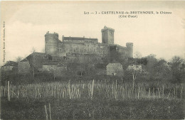  46 - CASTELNAU DE BRETENOUX - Le Château  - Coté Ouest - Other & Unclassified