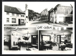 AK Finsterbergen / Thüringer Wald, Cafe Gessert, Mehrfachansicht U. Innenansichten  - Andere & Zonder Classificatie