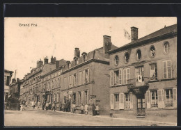 CPA Grand Pré, Vue De La Rue Im Ort  - Autres & Non Classés