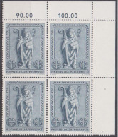 1968 , Mi 1270 ** (1) -  4er Block Postfrisch - 750 Jahre Diözese Graz - Seckau - Neufs