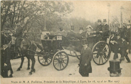 69 - LYON - VISITE DE M.A. FALLIERES LE 18 19 ET 20 MAI 1907 - Andere & Zonder Classificatie