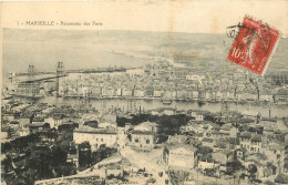 13 - MARSEILLE -  PANORAMA DES PORTS  - Canebière, Stadscentrum