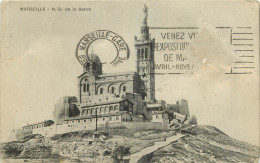 13 - MARSEILLE - N.D. DE LA GARDE - Notre-Dame De La Garde, Aufzug Und Marienfigur