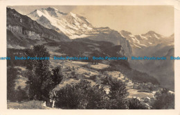 R124977 Wengen Mit Jungfrau. 1936 - World