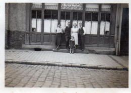 Photographie Vintage Photo Snapshot Anzin Dussart Cartigny Bistrot Restaurant - Places