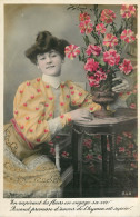 FEMME - LADY - FRAU - FLEURS - Mujeres