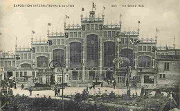69 - Lyon - Exposition Internationale De 1914 - Le Grand Hall - Animée - CPA - Voir Scans Recto-Verso - Other & Unclassified