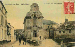 62 - Montreuil Sur Mer - Bibliothèque Et Cercle Des Instituteurs - Colorisée - Animé - Ecrite En 1907 - Voir Scan Recto- - Montreuil