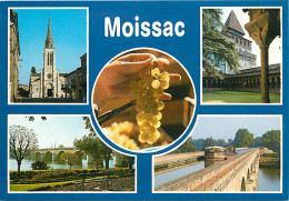 82 - Moissac - Multivues - Raisins - CPM - Voir Scans Recto-Verso - Moissac