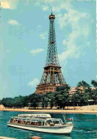 75 - Paris - Tour Eiffel - La Seine - Vedette - Bateau-Mouche - Bateaux - Carte Neuve - CPM - Voir Scans Recto-Verso - Eiffeltoren