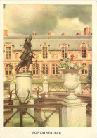 Art - Peinture - Fontainebleau - Château - Jardin Et Fontaine - La Statue De Diane - CPM - Voir Scans Recto-Verso - Peintures & Tableaux
