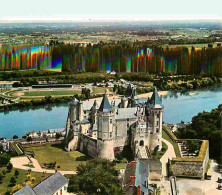 49 - Saumur - Le Château - Vue Aérienne - Carte Neuve - CPM - Voir Scans Recto-Verso - Saumur