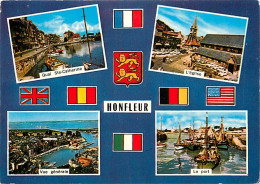 14 - Honfleur - Multivues - Blasons - Carte Neuve - CPM - Voir Scans Recto-Verso - Honfleur