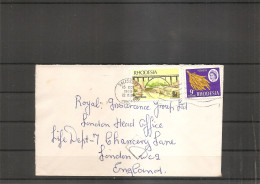 Rhodésie ( Lettre De 1969 De Salisbury Vers La Grande-Bretagne à Voir) - Rhodesia (1964-1980)