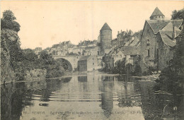 21  SEMUR  LE PONT JOLY ET LE DONJON VUE PRISE DU CARON - Semur