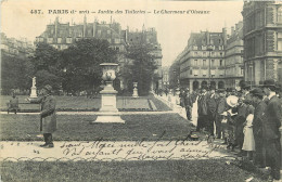 75  PARIS   JARDIN DES TUILERIES  LE CHARMEUR D'OISEAUX - Sonstige & Ohne Zuordnung