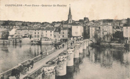 CONFOLENS : PONT VIEUX - QUARTIER SAINTE MAXIME - Confolens