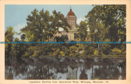 R125023 Legislative Building From Assiniboine River. Winnipeg. Manitoba. No 48 - Monde