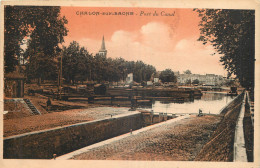 71  CHALON SUR SAONE   PORT DU CANAL - Chalon Sur Saone