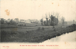 77 - SAINT JEAN LES DEUX JUMEAUX - VUE PRISE DU PONT - Otros & Sin Clasificación