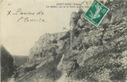 89 - SAINT MORE - LES ROCHERS VUE SUR LA GROTTE DU PERE LELEU - Andere & Zonder Classificatie