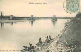 58 - Cosne Cours Sur Loire - Le Pont Sur La Loire - Animée - Laveuses - Lavandières - CPA - Oblitération De 1905 - Voir  - Cosne Cours Sur Loire