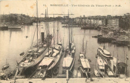 13  MARSEILLE   VUE GENERALE DU VIEUX PORT  P.B. - Old Port, Saint Victor, Le Panier