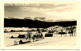 CPSM  GEP  9 X 14 Isère L'hiver à MEAUDRE Vue Générale Et Le Cornafion - Andere & Zonder Classificatie