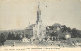 SUISSE  CHATEL SAINT DENIS  L'EGLISE ET LE CHATEAU - Altri & Non Classificati