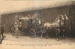 69  LYON  EXPOSITION INTERNATIONALE 1914  EXPOSITION RETROSPECTIVE DES TRANSPORTS  BERLINE - Sonstige & Ohne Zuordnung