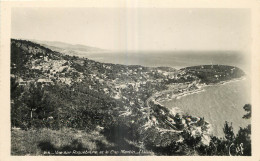 06   VUE SUR ROQUEBRUNE ET LE  CAP MARTIN  REAL PHOTO - Roquebrune-Cap-Martin