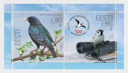 2021 1051 Estonia The 100th Anniversary Of The Estonian Ornithological Society MNH - Estonia