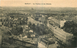 63  ROYAT  LE VIADUC ET LES HOTELS - Royat