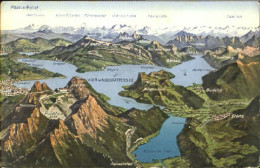 10563519 Vierwaldstaettersee SZ Vierwaldstaettersee Fliegeraufnahme X 1937 Brunn - Sonstige & Ohne Zuordnung