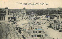 75  PARIS   EXPOSITION DES ARTS DECORATIFS  VUE GENERALE SUR L'ESPLANADE DES INVALIDES - Expositions