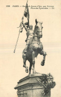 75  PARIS  STATUE DE JEANNE D'ARC PAR FREMIET  PLACE DES PYRAMIDES  LL - Standbeelden